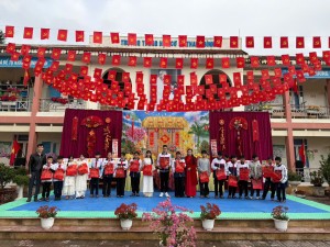 TRƯỜNG THCS THANH BÌNH - PHƯỜNG ĐIỆN BIÊN PHỦ TỔ CHỨC CHƯƠNG TRÌNH  “TẾT BÍNH NGỌ – XUÂN YÊU THƯƠNG 2026”