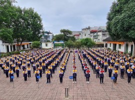 HOẠT ĐỘNG GIÁO DỤC TẬP THỂ CHÀO MỪNG  NGÀY THÀNH LẬP HỘI LHPN VIỆT NAM 20/10 CỦA TRƯỜNG  THCS THANH BÌNH